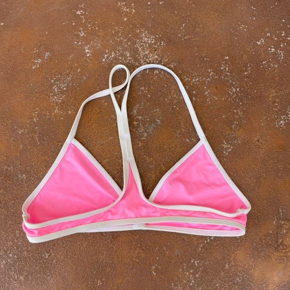 Hot pink bikini top sz s - Picture 2 of 4